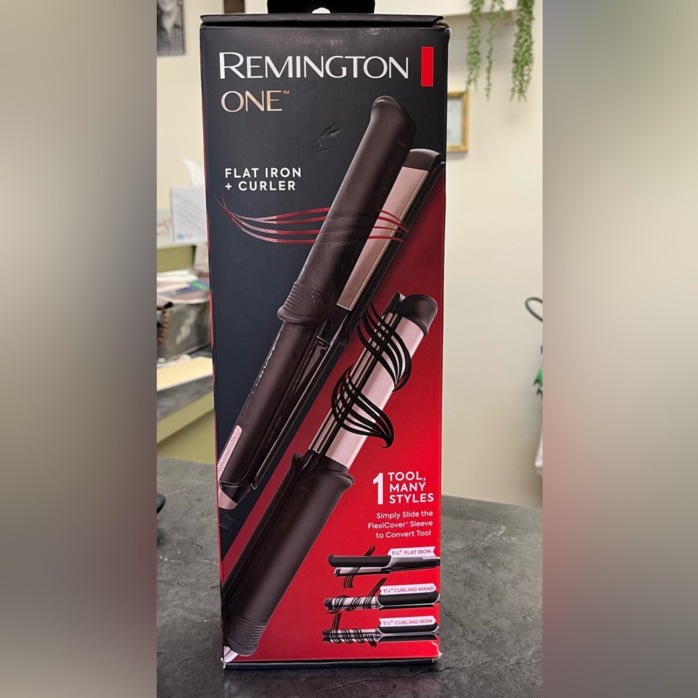 Remington flat iron + curler Styling Tool